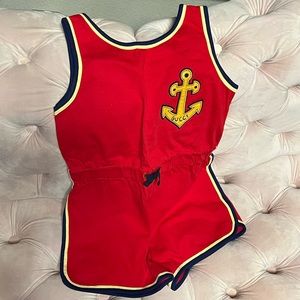 Girls Gucci Short Romper